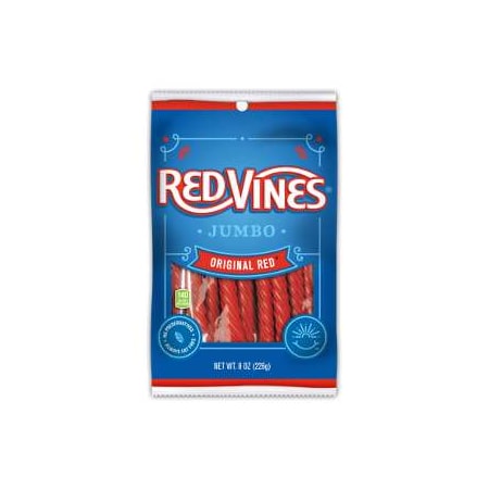 Red Vines Red Vines Jumbo Twists Original Red 8 oz., PK12 232